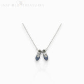 Wizard of Oz Dorothy Sapphire Slippers - Necklace